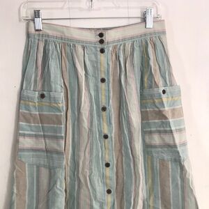 Patagonia organic cotton hemp midi skirt